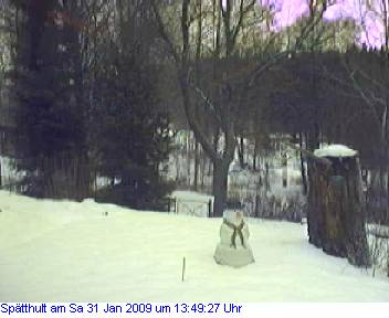 Das Schneewettenbild aus Sptthult fr den 31. Januar 2009